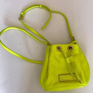 neon yellow Marc by Marc Jacobs crossbody bag